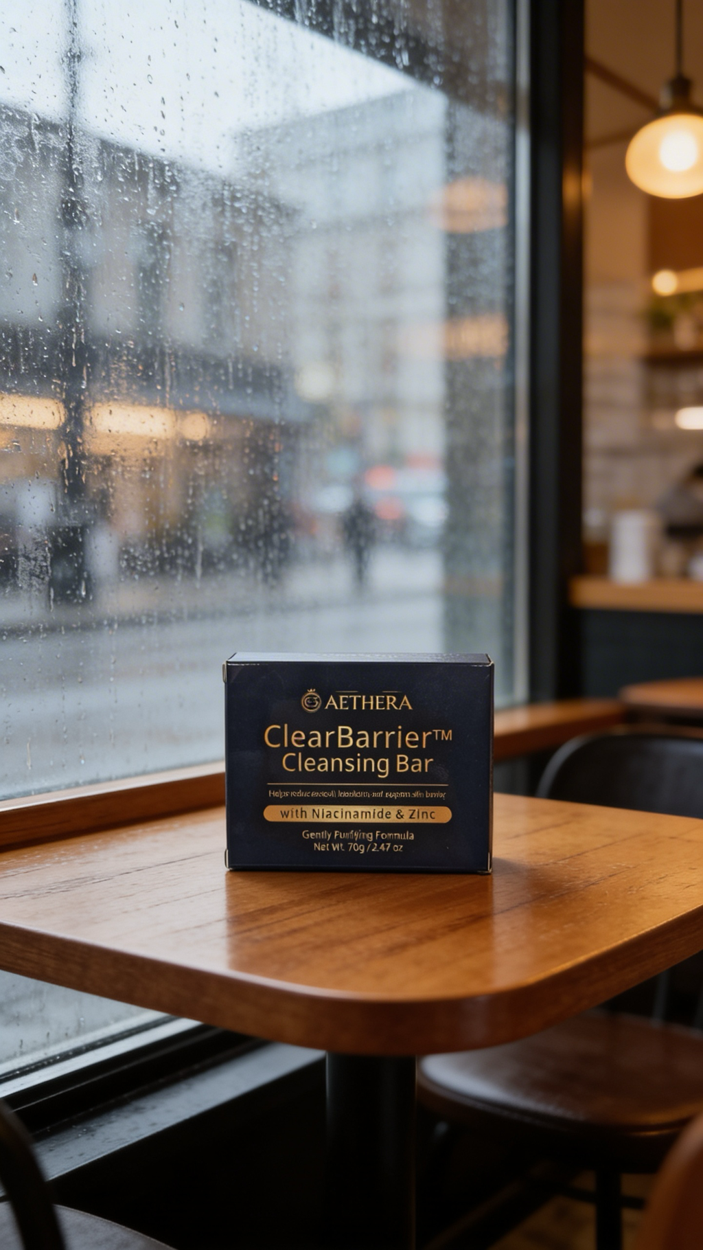 ClearBarrier™ Cleansing Bar – Niacinamide Soap for Face & Body (Acne + Oil Control + Gentle Cleanse)