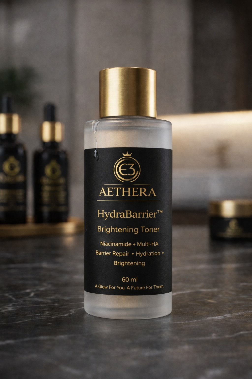 HydraBarrier™ Brightening Toner “Coming Soon – Next Drop”