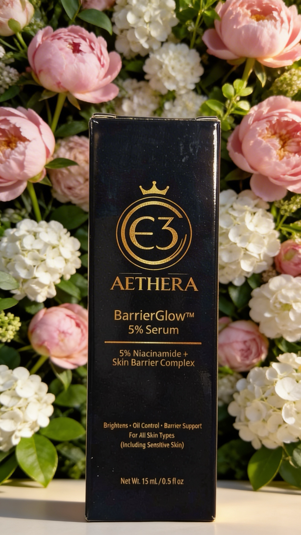 BarrierGlow™ Serum – 5% Niacinamide for Acne, Oil Control, Pores & Skin Barrier Repair(15ml)